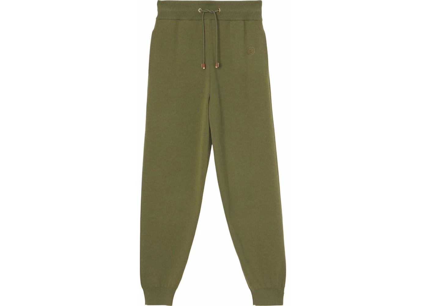 Burberry Monogram-Motif Wool-Cashmere Blend Jogging Pants