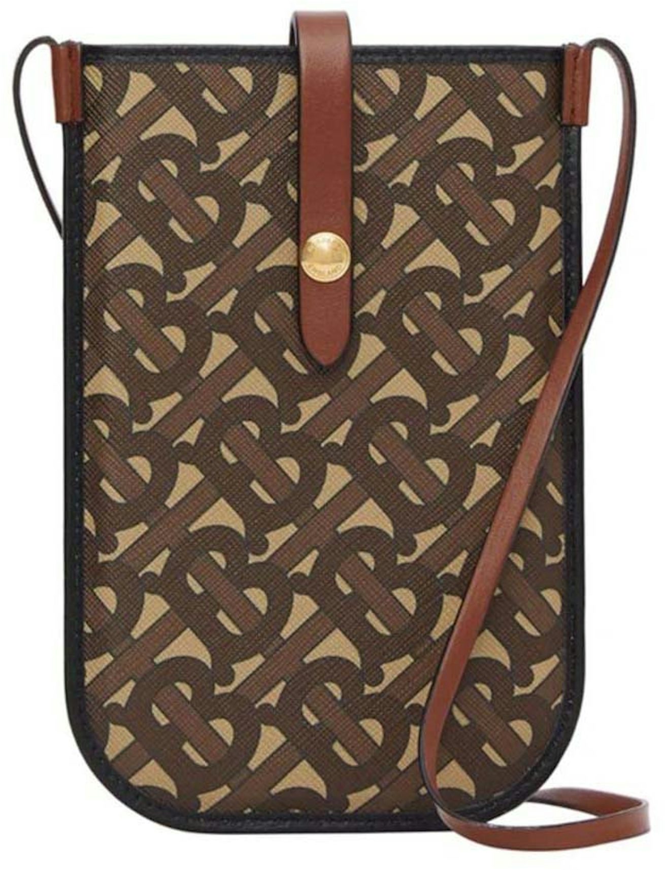Burberry Monogram Canvas and Leather iPhone 11 Pro Phone Case