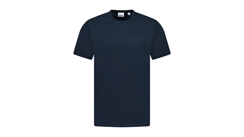 Tシャツ・カットソー Burberry FW24 Burberry Shirts (8095332 A1189) Burberry Monotone Logo T-Shirt Blue Men's - FW24 - US