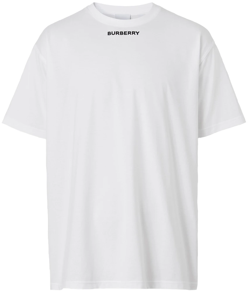 Burberry Monster Graphic Print Oversized T-Shirt White/Black Men's ...