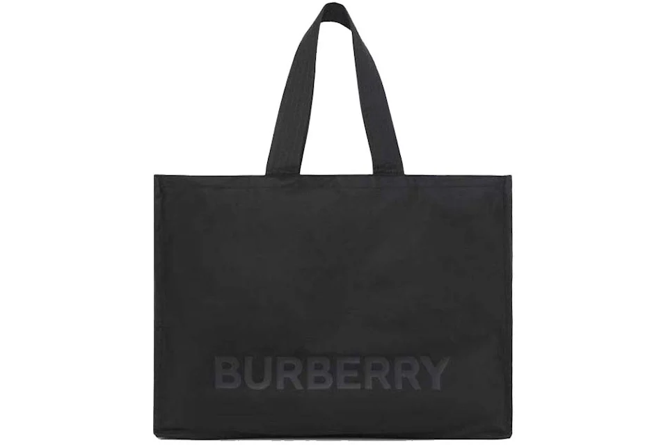 Burberry black nylon tote Clearance