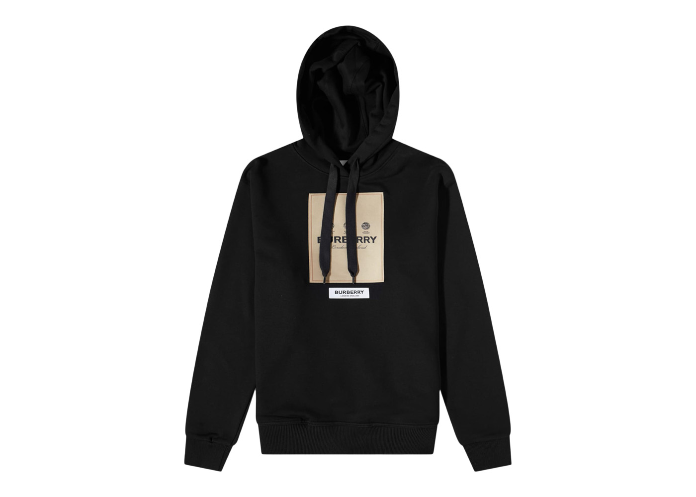 Burberry logo online hoodie