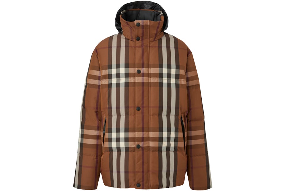Burberry reversible check puffer jacket Clearance