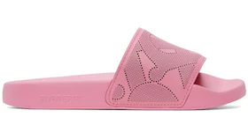 Burberry Perforated Monogram Slides Bubblegum Pink Leather (Women's)