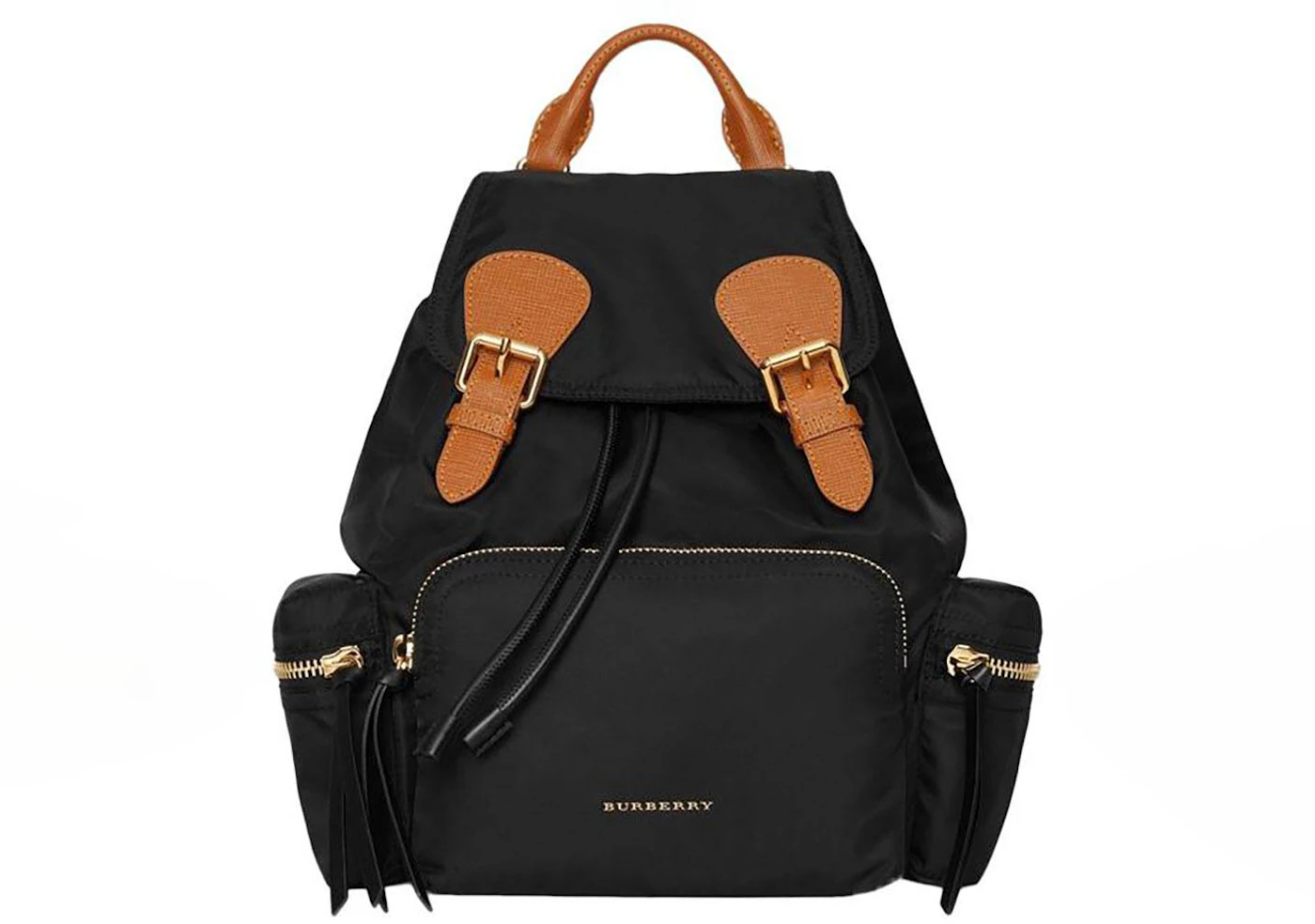 Burberry Prorsum Backpack Black in Nylon with Gold-tone - US