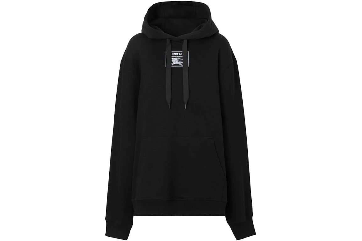 Burberry Prorsum Label Cotton Hoodie Black/Black - SS23 - ES