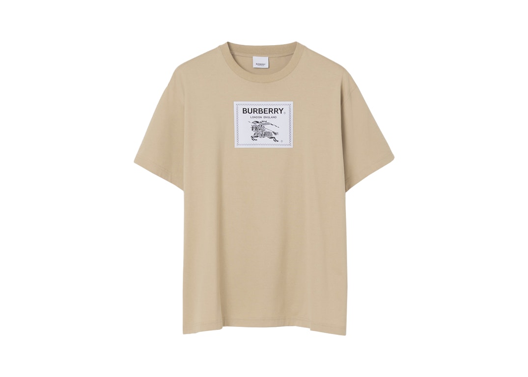 Pre-owned Burberry Prorsum Label Cotton T-shirt Soft Fawn