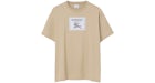 Burberry Prorsum Label Cotton T-shirt Soft Fawn