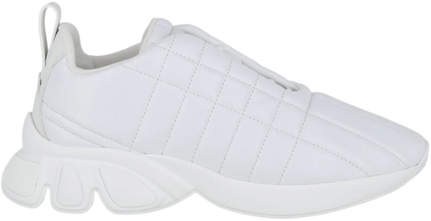 Burberry Quilted Leather Sneaker White (Women's) - 8056654 10002 - GB