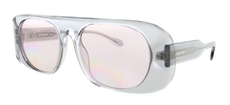 Fendi Clear Rectangle Acetate Sunglasses | Lyst