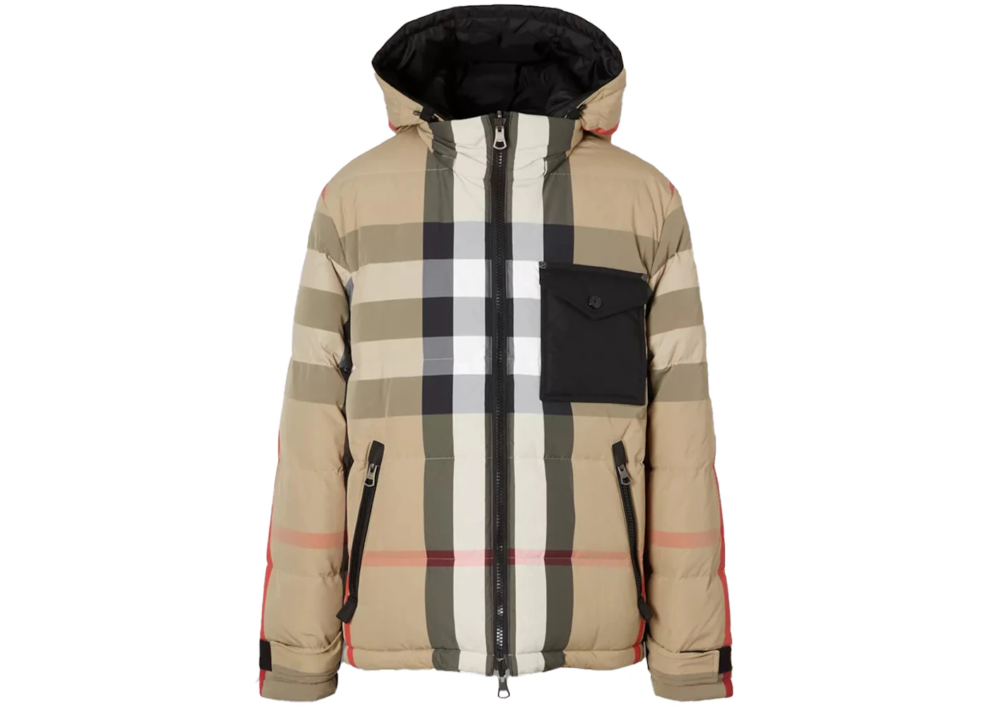 Burberry reversible check puffer jacket Clearance