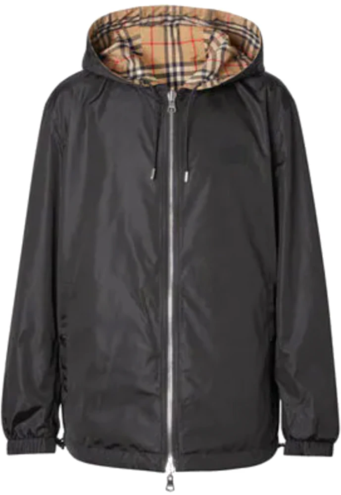Burberry Reversible Vintage Check Jacket Black Men's - SS22 - US