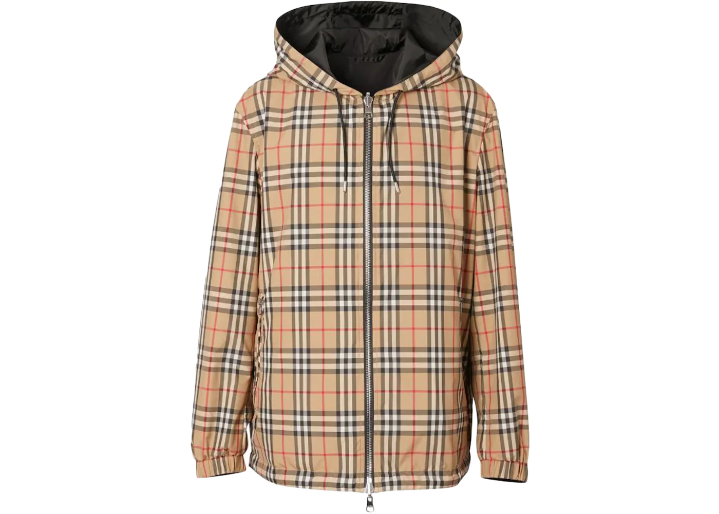 Burberry Wendejacke mit Vintage-Karomuster Schwarz Herren