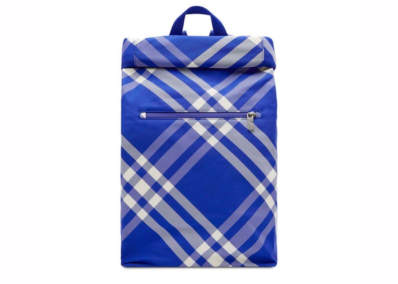 Blue burberry backpack online