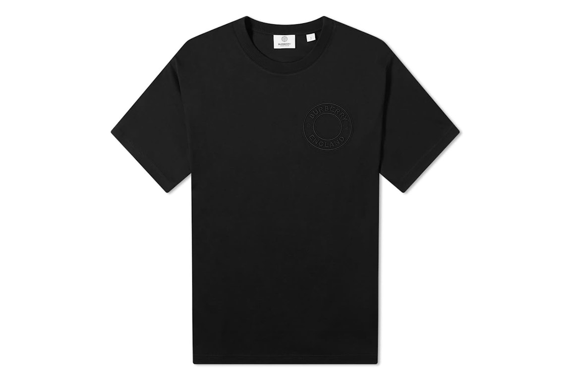 Pre-owned Burberry Ronin Circle T-shirt Black