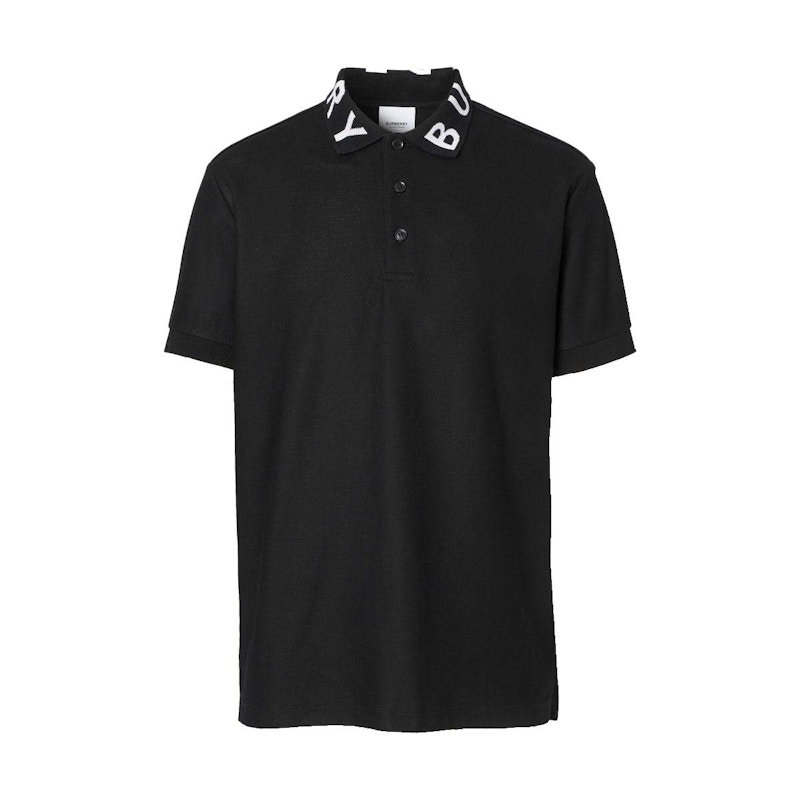 Black burberry hot sale polo