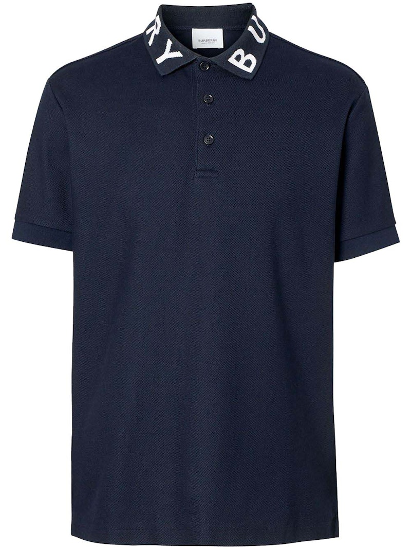 Burberry polo discount navy blue