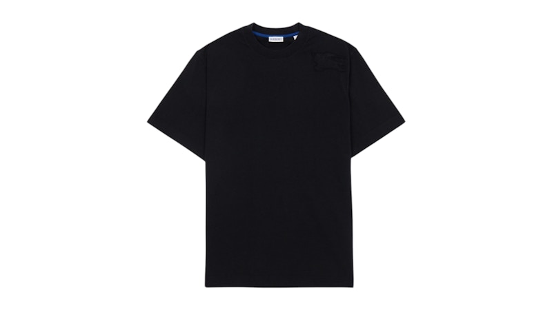 Burberry S/S T-Shirt Black/Silver Men's - US