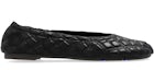 Burberry Sadler Leather Ballet Flats Black (Women's)