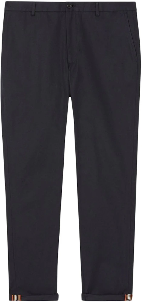 Burberry Shibden Slim Fit Chino Pants Navy Men's - US