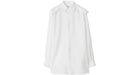 Burberry Shoulder Button Silk Shirt Grain