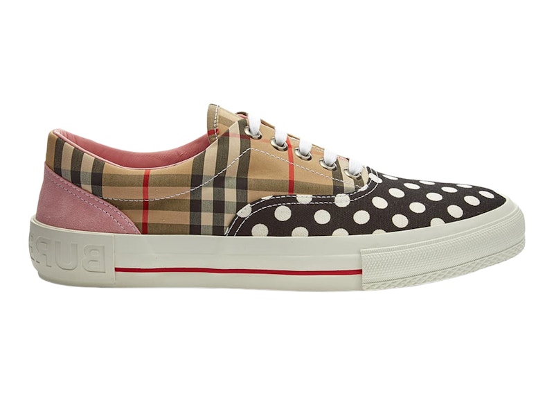 Burberry Skate Polka Dot Check Archive Beige Men's - 8027423