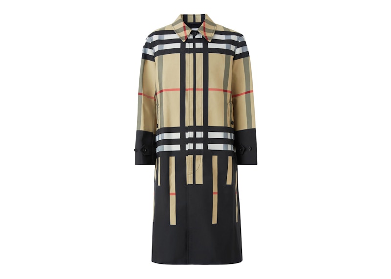 Burberry vintage outlet check car coat