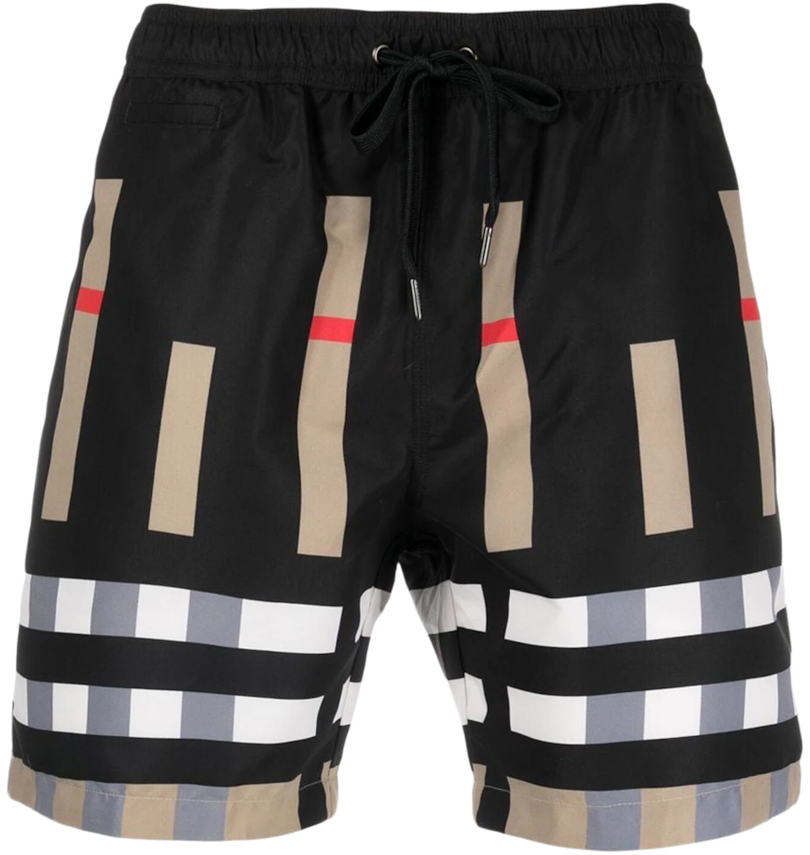 Burberry Sliced Check Swim Shorts Archive Beige/Black - AW22 - US