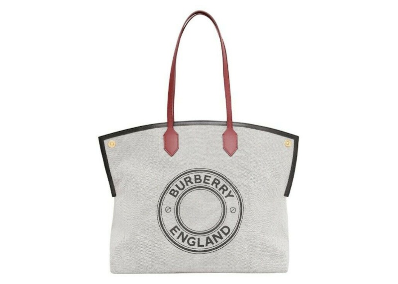 burberry society tote bag