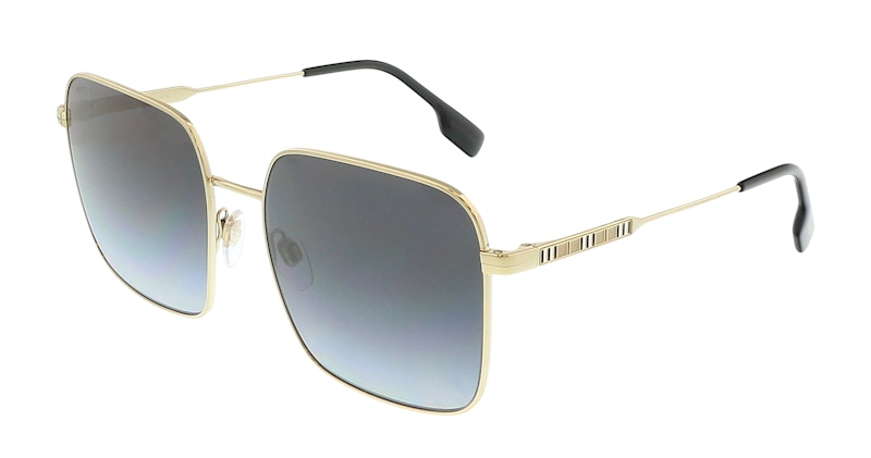 Burberry Square Sunglasses Light Gold 0BE3119 11098G Jude in