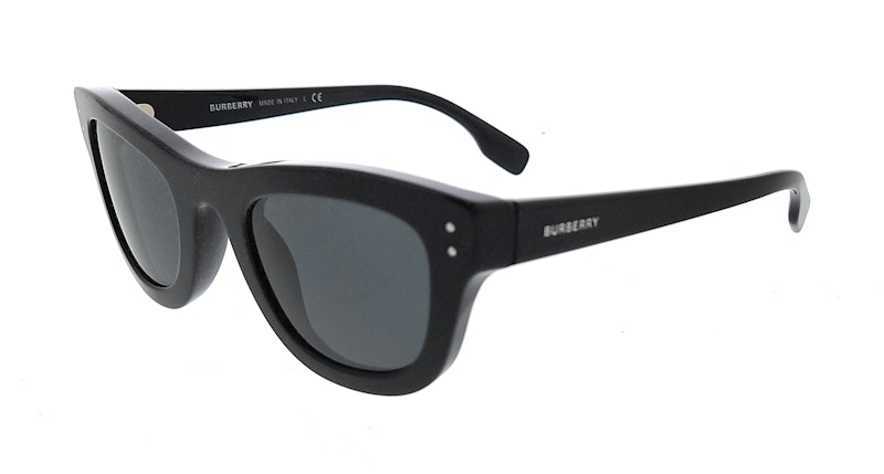 Pre-owned Burberry Women's Square Sunglasses In Navy Blue Check (0be4352 394787)