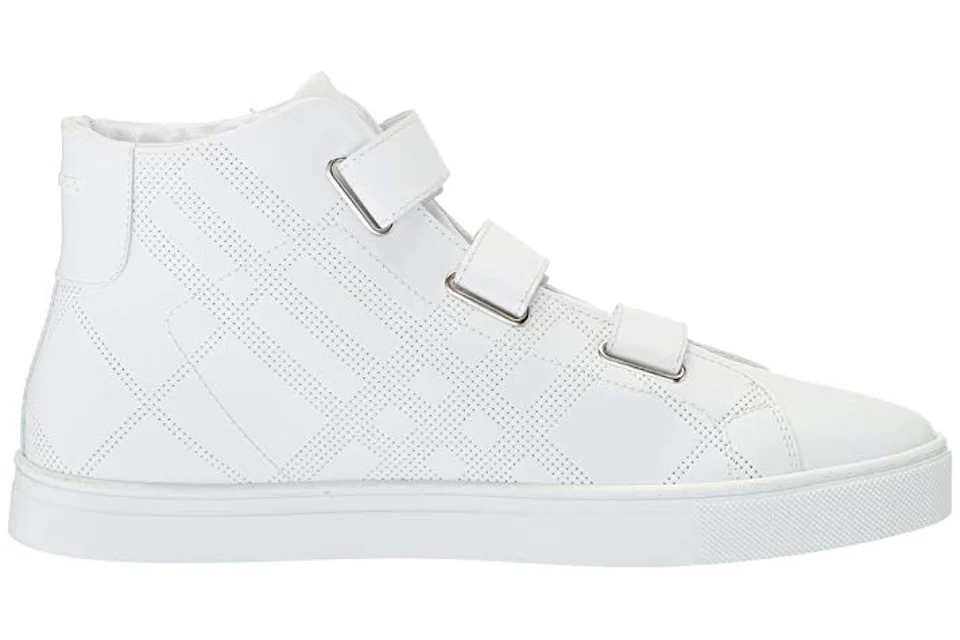 Burberry Sturrock Perforated White