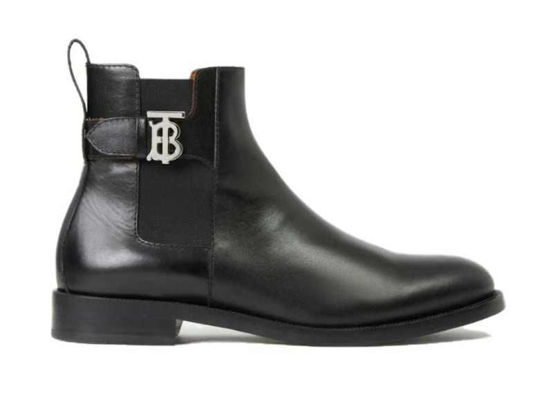 Burberry TB Logo Boots Black メンズ - 8051327 - JP