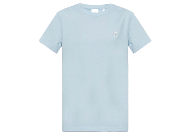 Light blue burberry shirt best sale