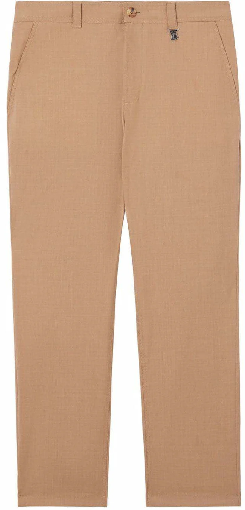 Burberry Women's Check Silk Wide Leg Pants in Brown