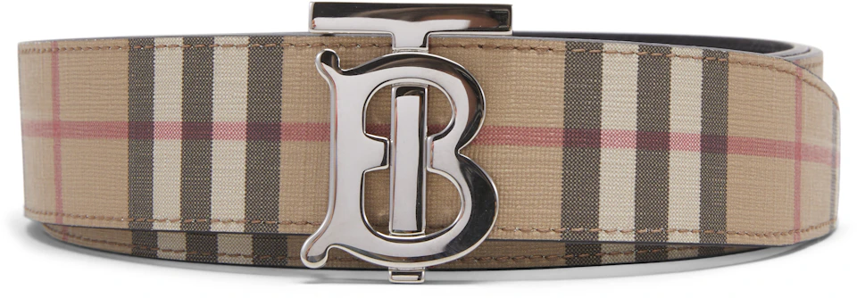 Reversible Monogram Motif Vintage Check 1.4 Width Archive Beige in e-Canvas with Brass-tone