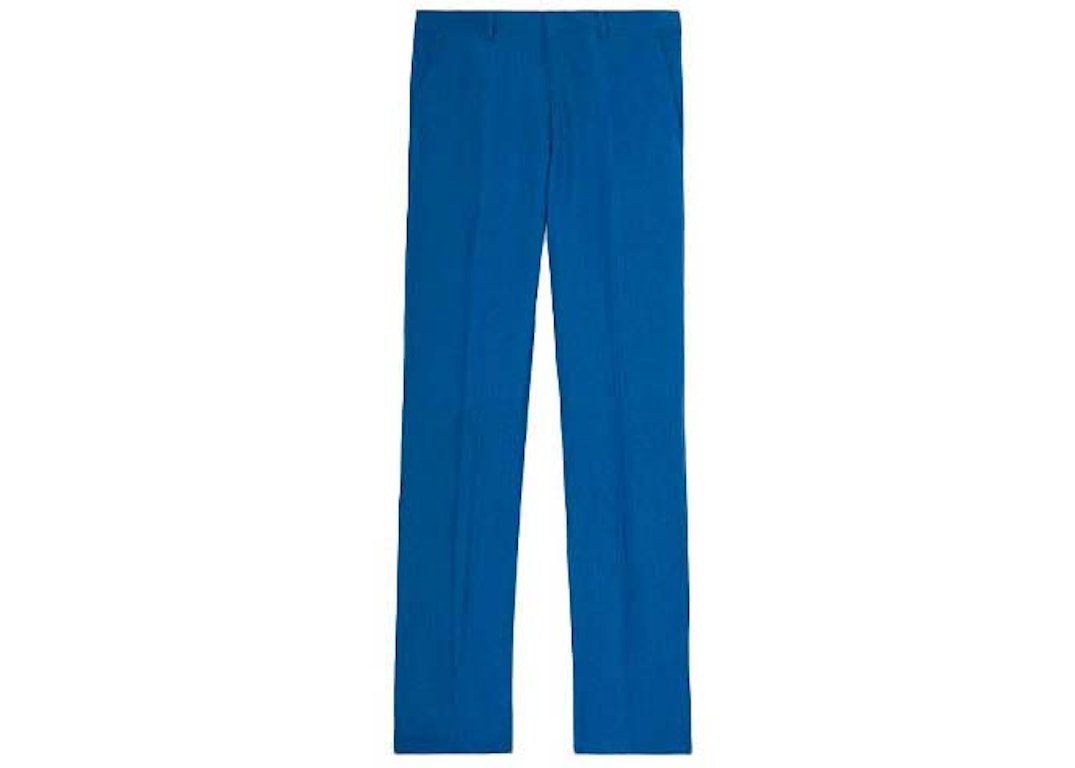Pre-owned Burberry Tailored Chino Pants Blue