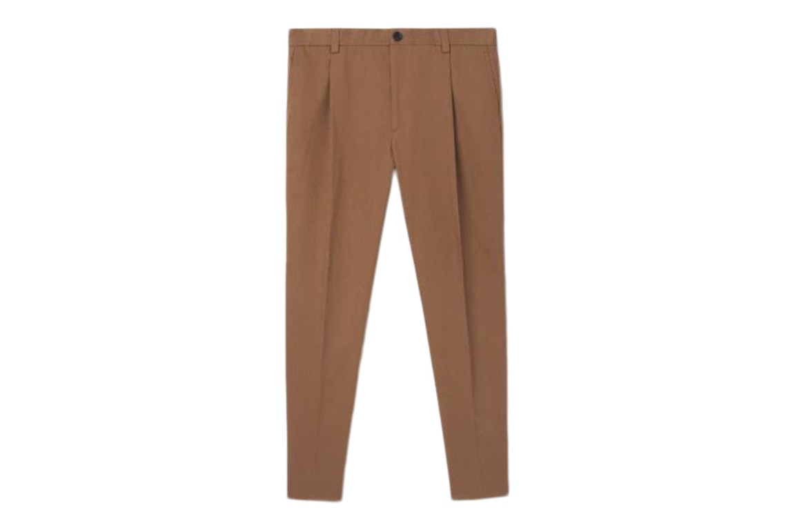 Pre-owned Burberry Tailored Chino Pants Brown
