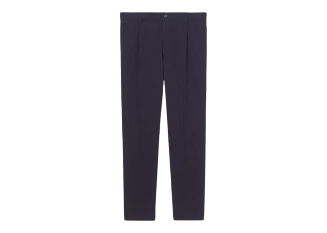Pre-owned Burberry Tailored Chino Pants Deep Ink Blue