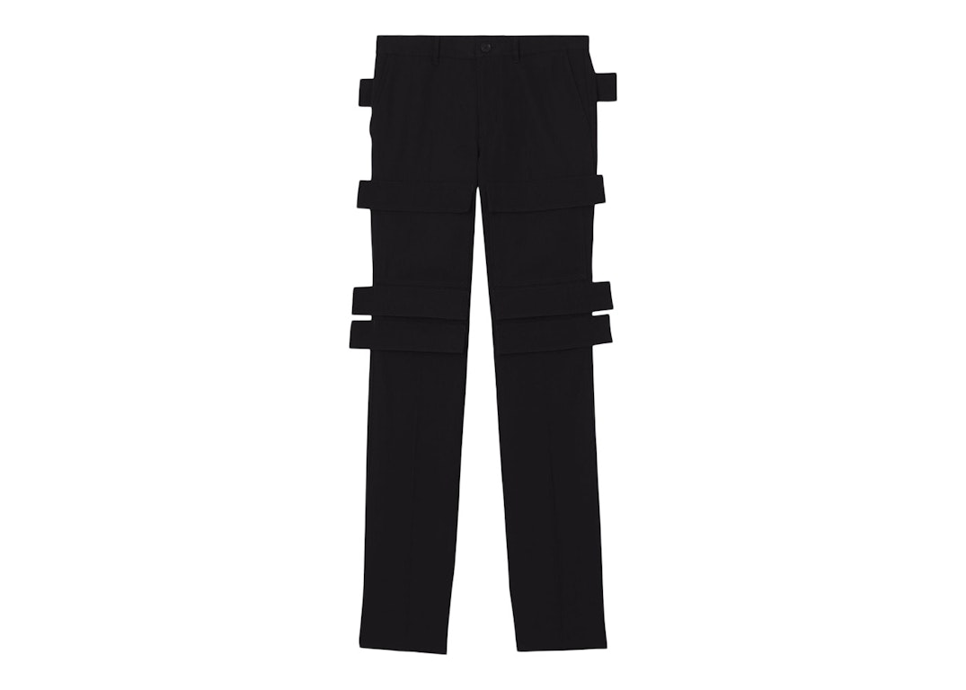 Pre-owned Burberry Tapered Cargo Pants Black