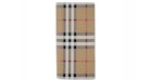 Burberry Tartan Portafoglio Lungo Beige