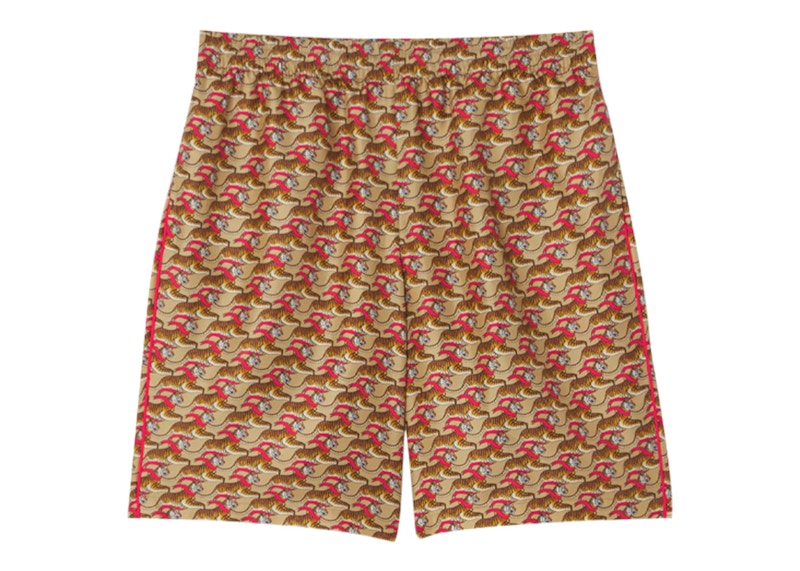 Burberry shorts sale red