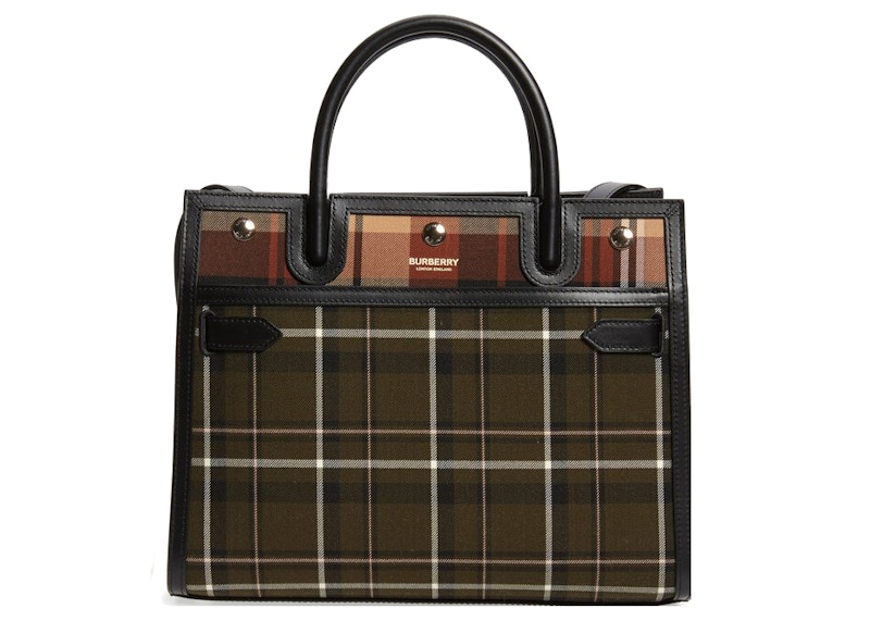 Burberry hotsell tartan handbags