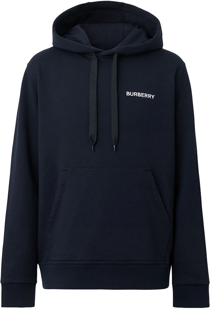 Burberry blue Monogram Zip-Up Hoodie