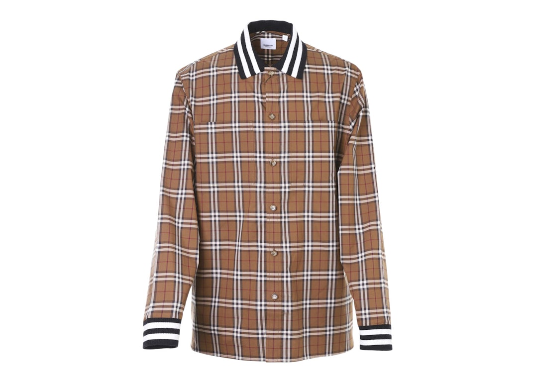 Pre-owned Burberry Towner Long Sleeves Shirt Brown