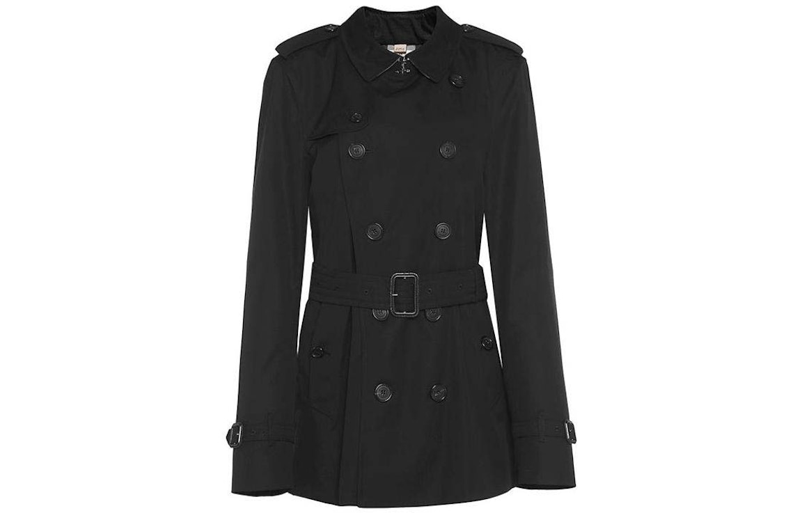 Pre-owned Burberry Trench Coat Black
