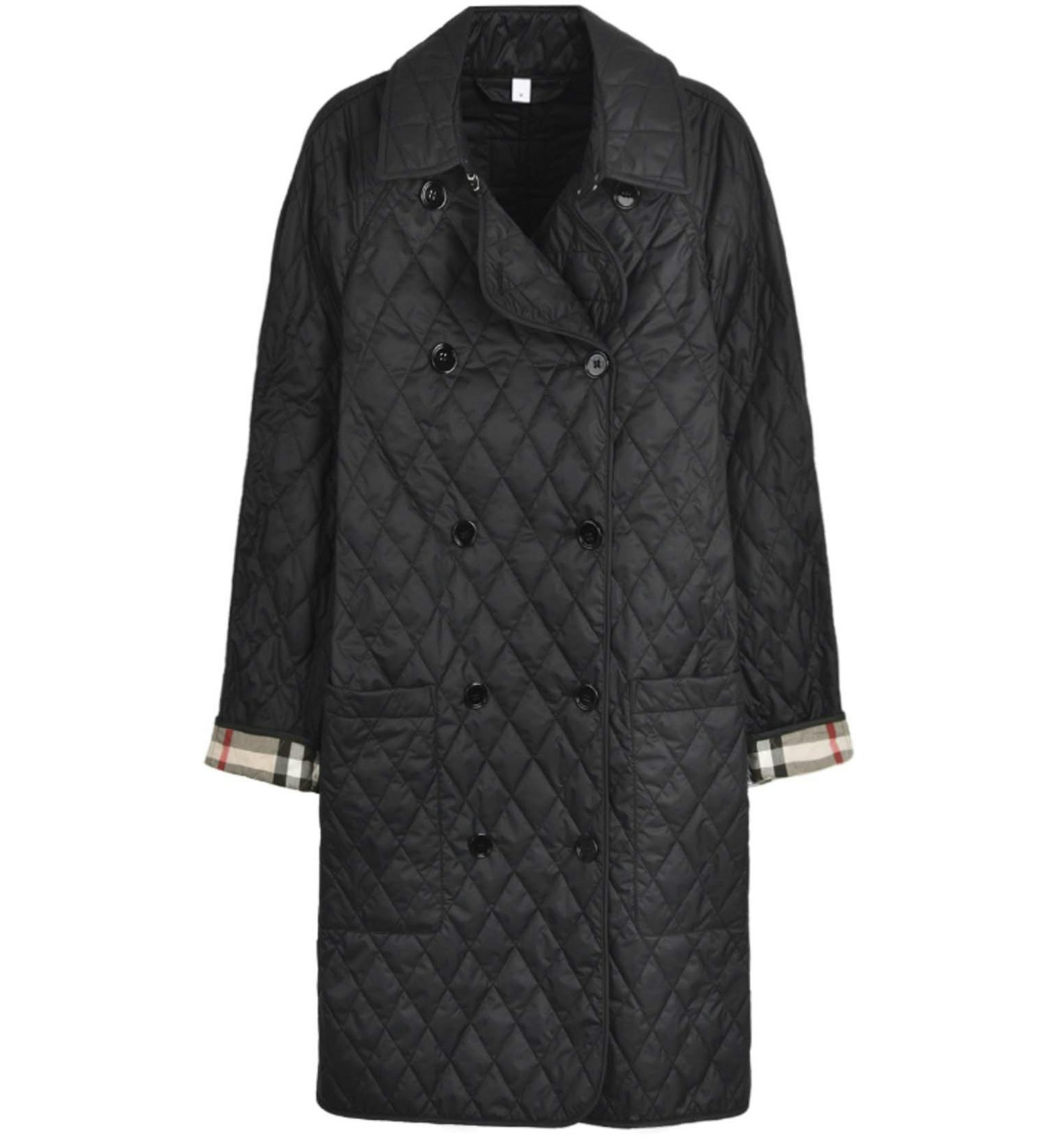 Burberry tything quilted trench coat Clearance