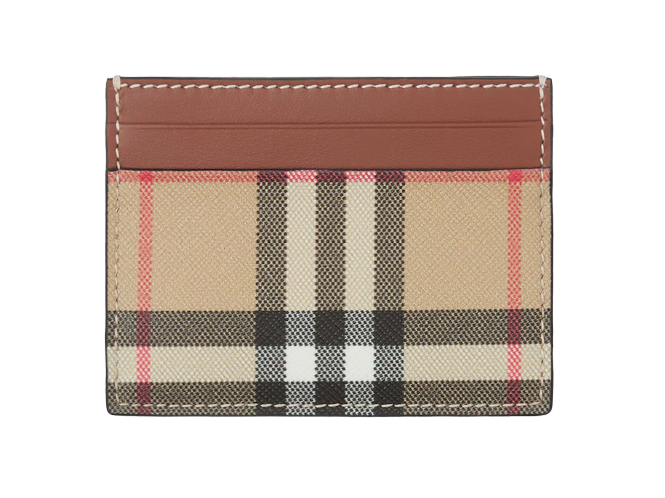 Check Bifold Wallet in Black - Men, Leather | Burberry® Official