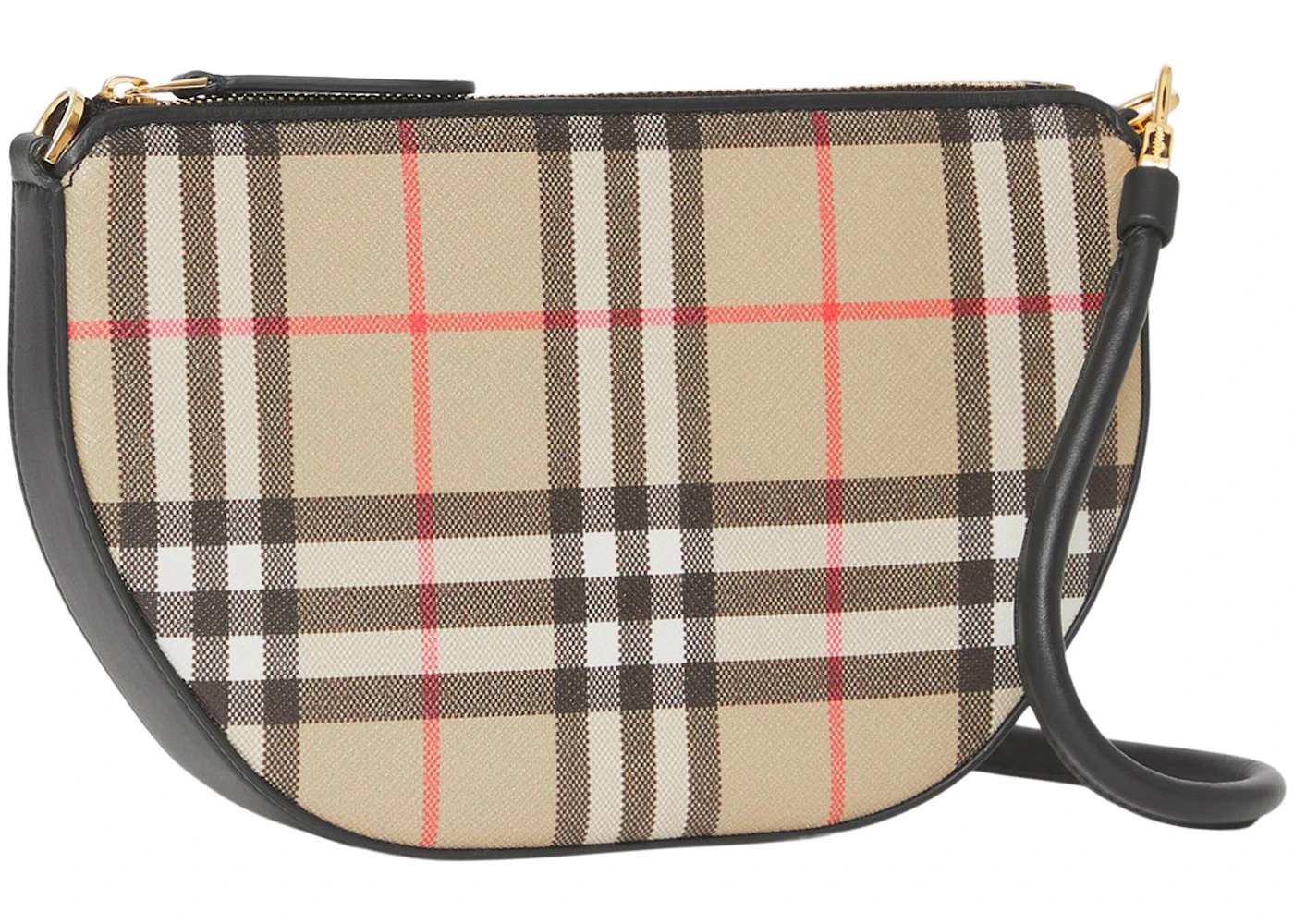 Vintage check cotton olympia pouch Clearance