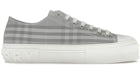 Burberry Vintage Check Cotton Sneaker Grey Blue